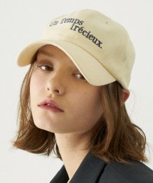 LM PRECIEUX BALL CAP(LIGHT YELLOW)