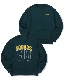 [SS21] Big Logo Reversible Sweatshirt Dark Green