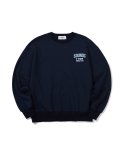 사운즈라이프() [SS21] Embroidered Logo Sweatshirt Navy