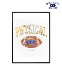 PHYS.ED.DEPT® FOOTBALL ART GALLERY POSTER