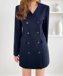 Cia one-piece jacket - navy
