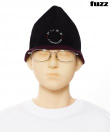 FUZZ UNDER LINE SHORT BEANIE black