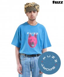 FUZZ SHE WANTS TO MOVE S/S TEE pastel blue