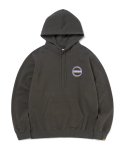 디스이즈네버댓(THISISNEVERTHAT) C-Logo Hooded Sweatshirt Charcoal