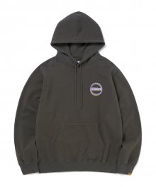 C-Logo Hooded Sweatshirt Charcoal