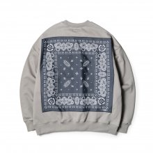 BANDANA CREWNECK GREY