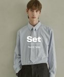 트립르센스(TRIP LE SENS) Exclusive 넥타이와 st셔츠 세트_Navy blue