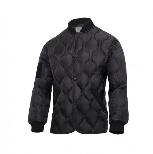 Стеганый дождевик (Black)