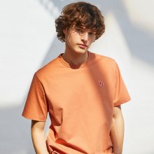 [HIS] 에버쿨 수피마 오렌지 스탠다드핏 티셔츠 HZTS1B801O1