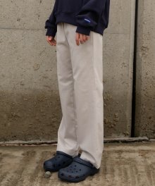 STEADY COTTON PANTS (ECRU)