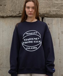 FISHING CLUB SWEATSHIRT (NAVY)