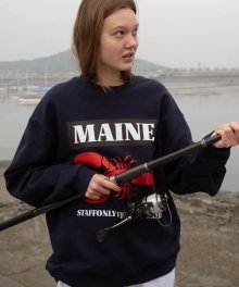 MAINE SWEATSHIRT (NAVY)