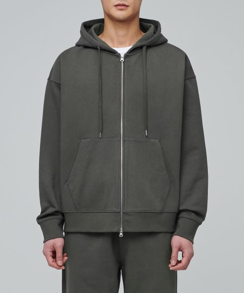 MUSINSA | MUSINSA STANDARD HEAVYWEIGHT OVERSIZED ZIP-UP HOODIE