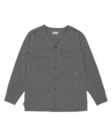 NGRD WOOVEN CARDIGAN - CHARCOAL