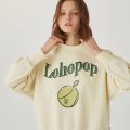 Lohopop Sweat Shirt [CUSTARD YELLOW] JYTS1B901Y1