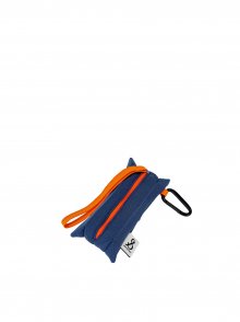 Lucky Pleats Pouch Slim Mid Blue