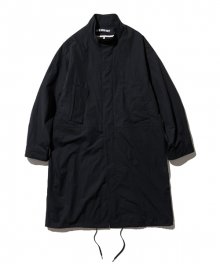 casual fishtail jacket black