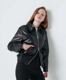 21SS Torino Single Leather Jacket