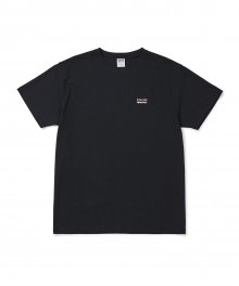 로고 티 셔츠 KNT003m(BLACK)