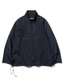 string anorak jacket navy