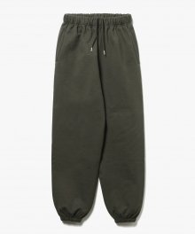 Classic Wide Sweat Pants [Khaki]