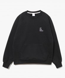 All Day Sweat Shirts [Black]