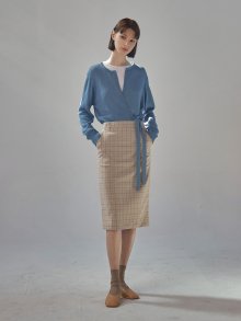 Check Skirt (beige)