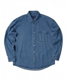 BASIC DENIM SHIRT (D.DENIM)