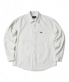 BASIC DENIM SHIRT (WHITE)