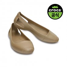 여성 CROCS SIENNA FLAT W GOLD (21SWFT202811)