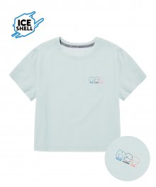 MCC GRAPHIC ICE SHELL CROP T-SHIRTS MINT