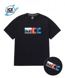 MCC GRAPHIC ICE SHELL T-SHIRTS BLACK