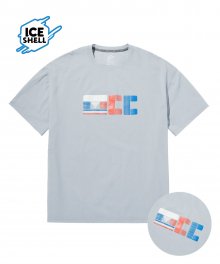 MCC GRAPHIC ICE SHELL T-SHIRTS GREY