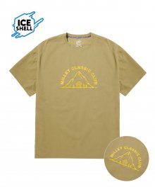 MOUNTAIN ICE SHELL T-SHIRTS BROWN
