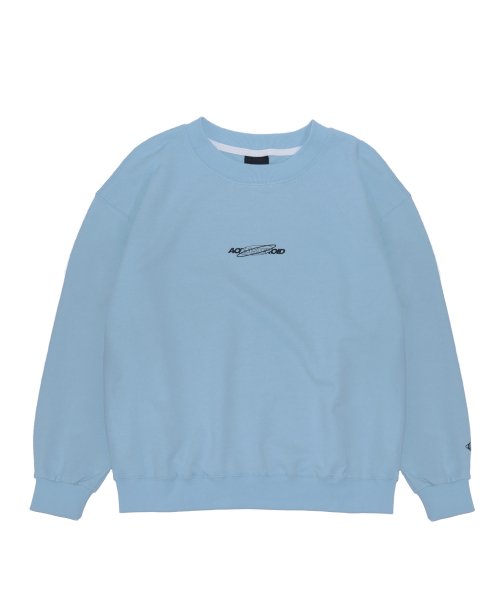 RING Logo толстовка(Oversize fit) Sky Blue