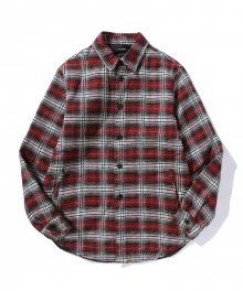 .[SEST X ALLIOWN] S/T CHECK JACKET - RED