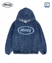 [Mmlg] MMLG DENIM JUMPER (WASHED BLUE)