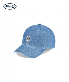 [Mmlg] C-RABBIT DENIM CAP (WASHED BLUE)