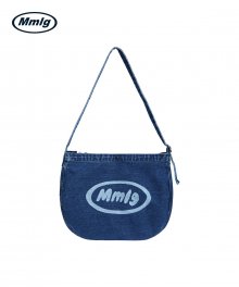 [Mmlg] MMLG DENIM SHOULDER BAG (WASHED BLUE)