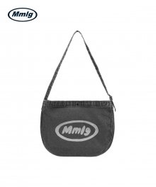 [Mmlg] MMLG DENIM SHOULDER BAG (WASHED BLACK)