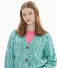 CROPPED CARDIGAN_MINT
