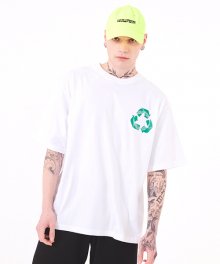 RECYCLE TEE - WHITE