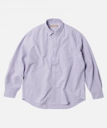 OG OXFORD OVERSIZED SHIRT _ PURPLE