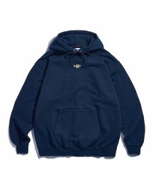 NY Smile Heavy Weight Hoodie Navy