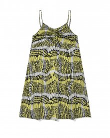 Short Strap-Dress/Yellow
