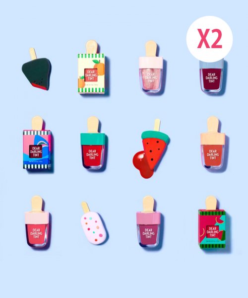 에뛰드(ETUDE) 디어 달링 워터젤 틴트 아이스크림 2개 - 후기 | 무신사
