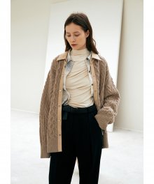 Katherlin wool-knit jaket