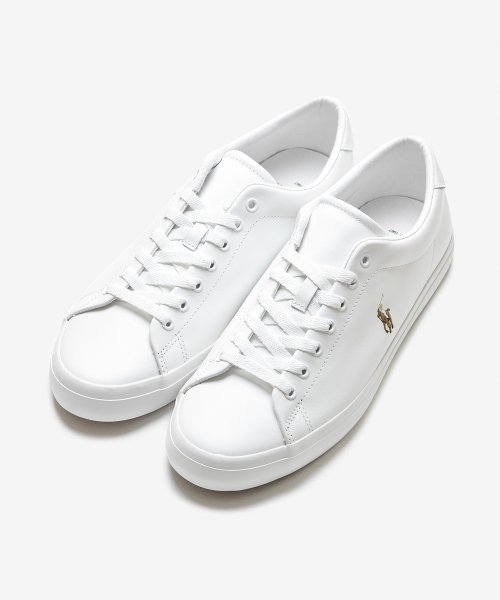 폴로 랄프 로렌(POLO RALPH LAUREN) 롱우드 레더 스니커즈 - 화이트 - 189,000 | 무신사 스토어 폴로 랄프 로렌(Polo Ralph Lauren) 롱우드 레더 스니커즈 - 화이트 - 189,000 | 무신사 스토어