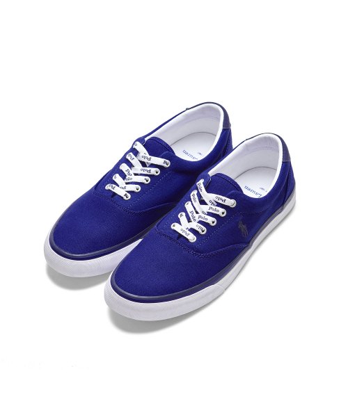 폴로 랄프 로렌(POLO RALPH LAUREN) 키튼 리사이클 캔버스 스니커즈 - 블루 - 69,300 | 무신사 스토어 폴로 랄프 로렌(Polo Ralph Lauren) 키튼 리사이클 캔버스 스니커즈 - 블루 - 69,300 | 무신사 스토어