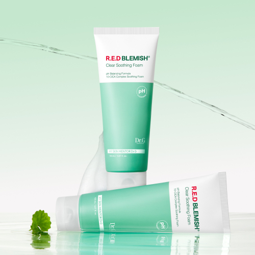 닥터지() (1+1)약산성 레드 블레미쉬 클리어 수딩 폼 150mL 상품 이미지
